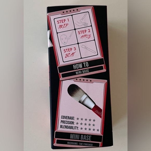 FLIRTACIOUS LOOKS COSMETICS The Perfect Duel Foundation Sponge Blender Brush Set - Picture 4 of 6